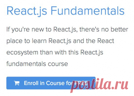 ReactJS Fundamentals Course + HN discussion (a lot of good comments, including &quot;why React&quot;)