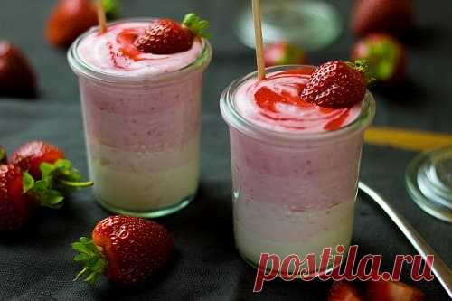 Клубничный мусс - пошаговый рецепт с фото