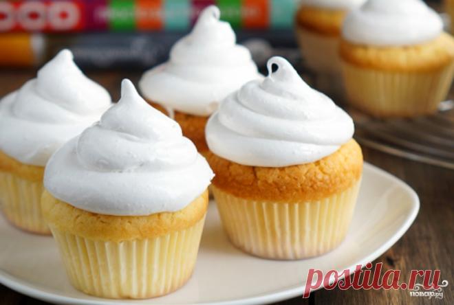 Капкейки с кремом внутри - Повар.ру