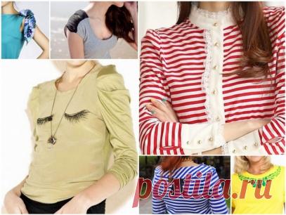 Детали и идеи. Блузки, водолазки, футболки... / Детали / ВТОРАЯ УЛИЦА