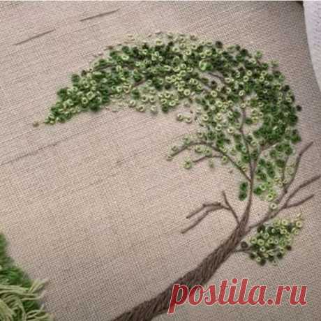 Вышивка: «французский узелок» (french knot). Мастер-классы | Креаликум
