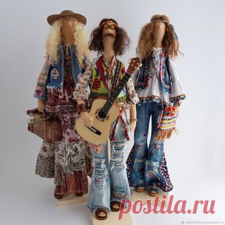 Тильды в стиле бохо,хиппи.Сьерра,Брэндон,Блу – заказать на Ярмарке Мастеров – LVGCSRU | Куклы Тильда, Ставрополь