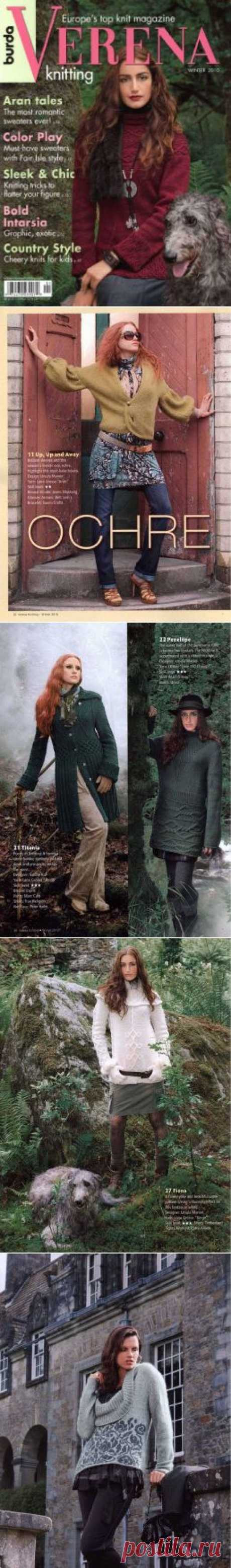 Burda Verena Knitting Magazine - 2010 Winter