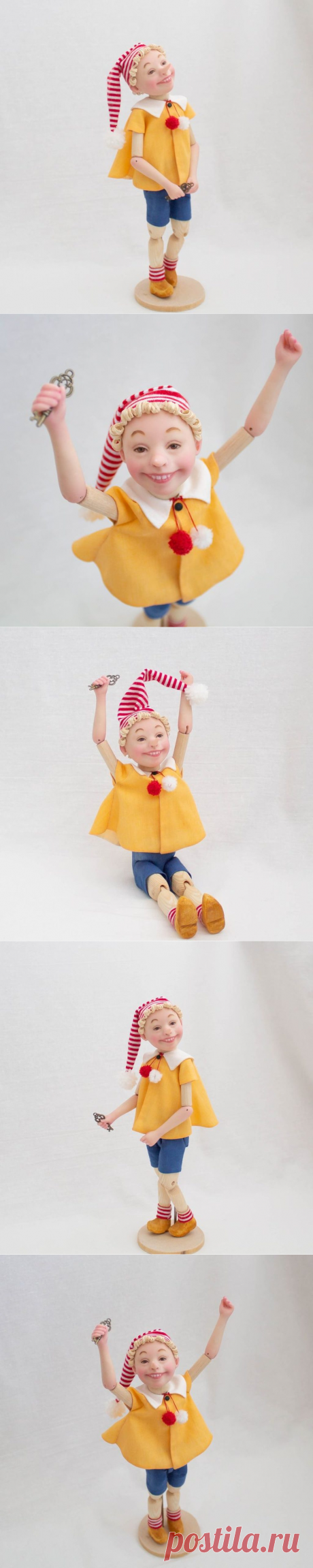 Буратино. Мальчик из дерева | MaLenaDolls