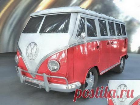 Volkswagen Transporter Free 3D Model - .max - Free3D