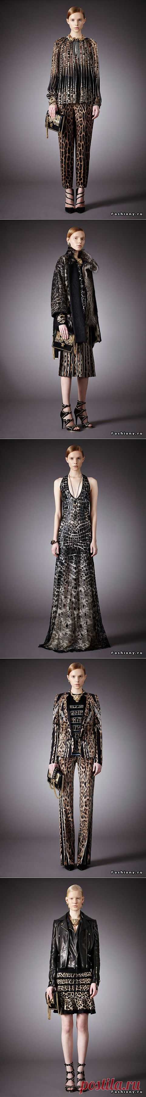 (+1) тема - Roberto Cavalli pre-fall 2014 | Мода