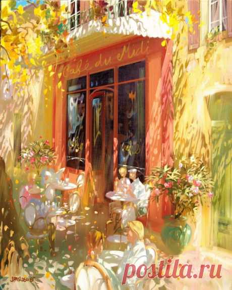 Живопись Лорана Парселье: игра цвета и тона