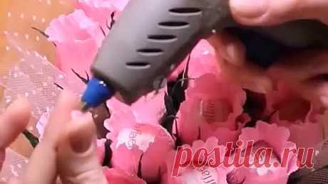 Очаровательный подарок с конфетами