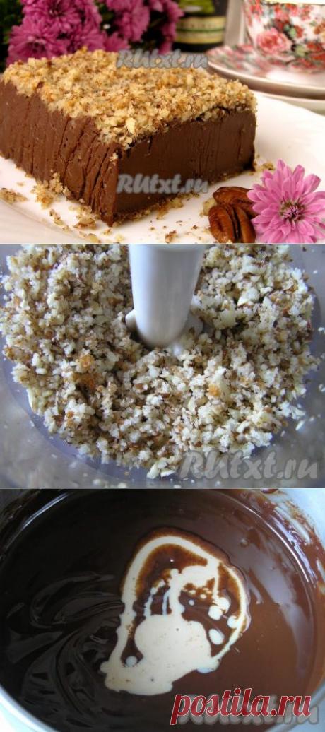 Итальянский шоколадный десерт.