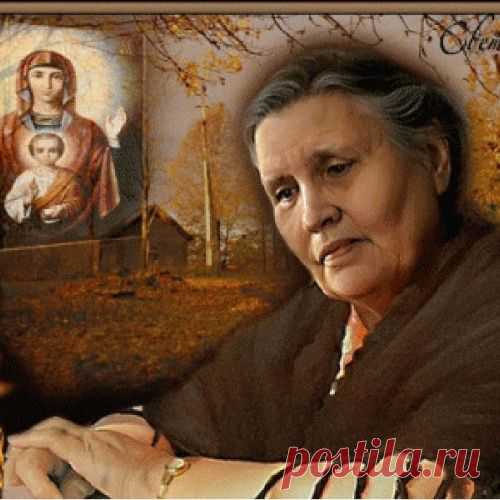 Молитва матери о сыне....