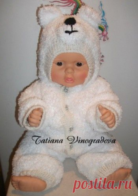 Комбинезон вязаный спицами. Схемы вязания детского комбинезона на Knitka.ru - № 2. knitka.ru - схемы для вязания спицами