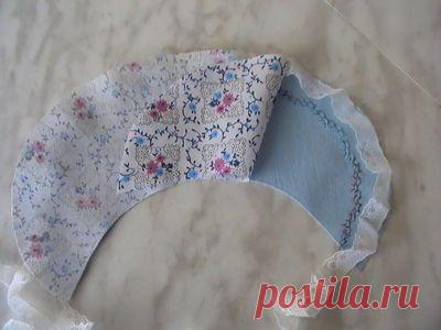 Мастер-класс. Шляпка-капор для куклы Baby Face Galoob / Мастер-классы, творческая мастерская: уроки, схемы, выкройки кукол, своими руками / Бэйбики. Куклы фото. Одежда для кукол