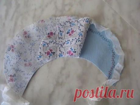 Мастер-класс. Шляпка-капор для куклы Baby Face Galoob / Мастер-классы, творческая мастерская: уроки, схемы, выкройки кукол, своими руками / Бэйбики. Куклы фото. Одежда для кукол