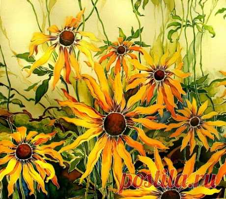 Maria Kaminskaya Batik - Beauty will save Maria Kaminskaya Batik, Russian artist, applied art, decorator, designer, Novocherkassk, Moscow, painting on silk, exclusive Batik scarves, shawls, necktie