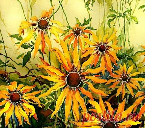 Maria Kaminskaya Batik - Beauty will save Maria Kaminskaya Batik, Russian artist, applied art, decorator, designer, Novocherkassk, Moscow, painting on silk, exclusive Batik scarves, shawls, necktie