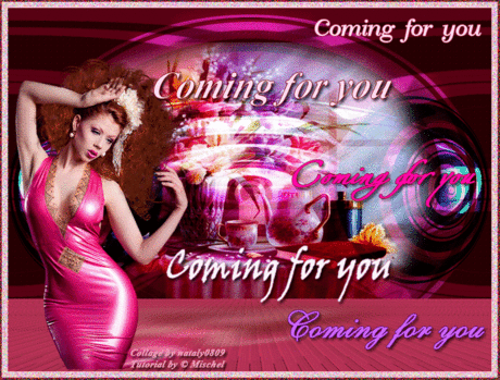 Коллаж &quot;Coming for you&quot; с уроком от Mischel