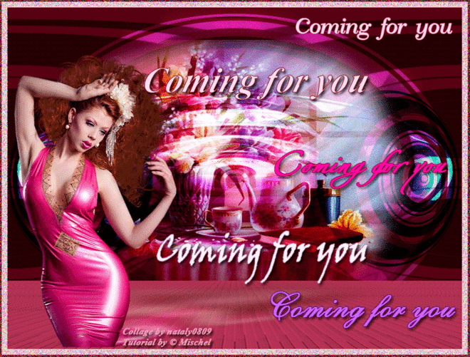 Коллаж "Coming for you" с уроком от Mischel