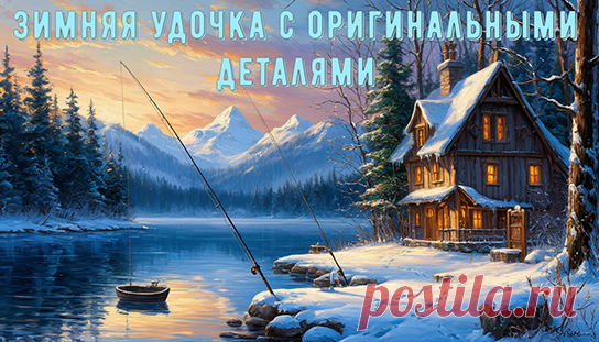 Предлагаемая зимняя удочка отличается некоторыми оригинальными деталями: кнопочным стопором катушки, встроенным упором, пропускными кольцами. Возможно, конструкция кажется сложной, но при определенных навыках выполнить её можно. В работе она себя показала неплохо.