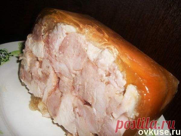 Мясной рулет в пакете - Простые рецепты Овкусе.ру