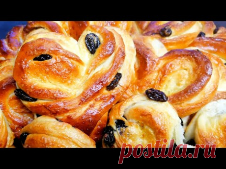 ВКУС ДЕТСТВА, ИДЕАЛЬНОЕ ТЕСТО ДЛЯ БУЛОЧЕК, ПЛЮШКА МОСКОВСКАЯ #вкусно #еда #кулинария #рекомендации