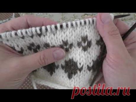 МК "Жаккард без протяжек"