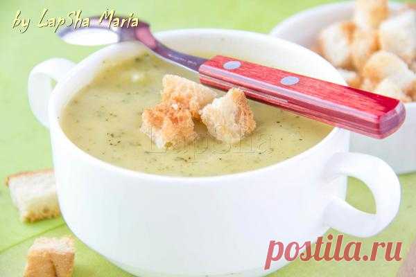 Разукрасим будни вкусом: Нежный крем-суп из цуккини с сыром чеддер. Автор: LapSha