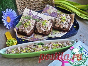 Паштет из тунца с рисом - кулинарный рецепт