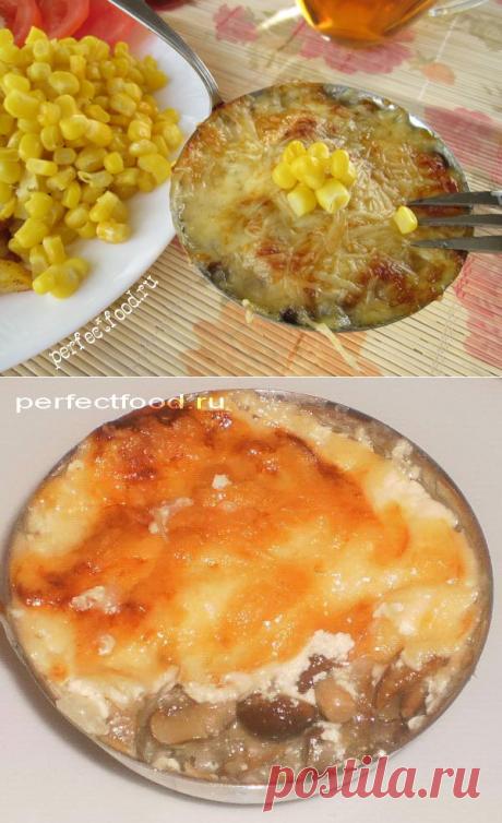 Жюльен из грибов - грибной жюльен. Фото-рецепт приготовления жюльена. | Добрые вегетарианские рецепты с фото и видео