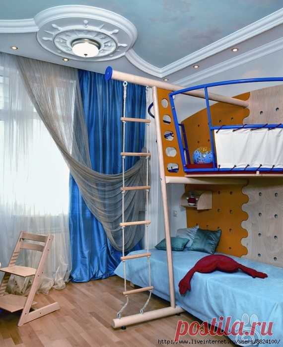 Идеи красивых штор для детской