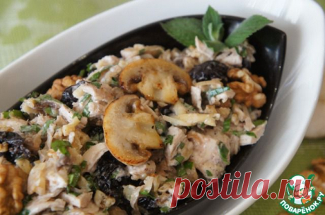 Салат &quot;Молоденький корнет&quot;.