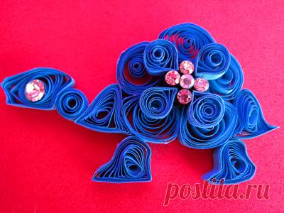 Подарок своими руками в технике квиллинга: