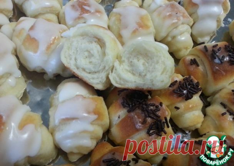 Беспроблемные рогалики - кулинарный рецепт