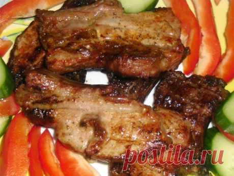 Шашлык из свиных ребрышек &amp;laquo;  &quot;Просто и очень вкусно&quot;