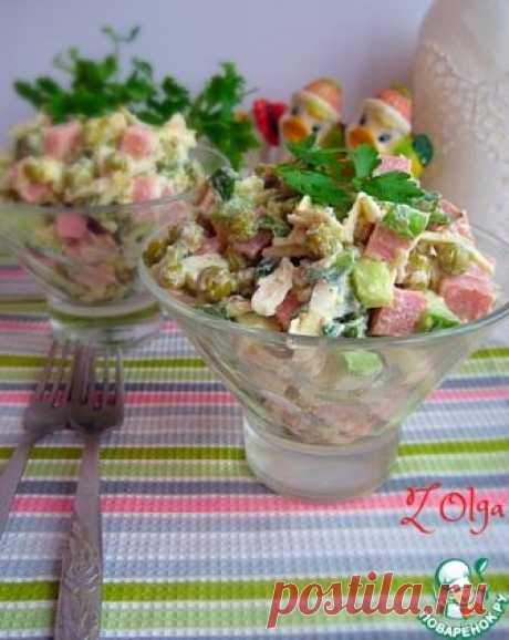 Салат "Плавленый" – кулинарный рецепт