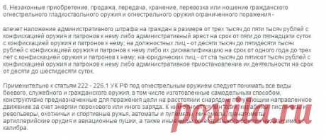 Что грозит за хранение травматического оружия без документов?