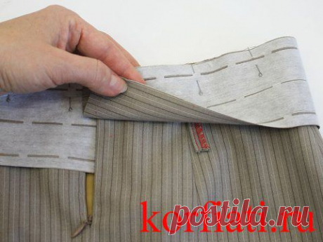 Как сшить шлевки - мастер-класс А. Корфиати