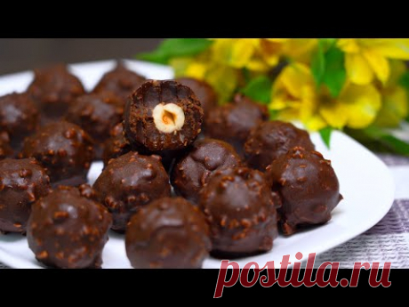 Мы в восторге!!! Без сахара! Домашние Шоколадные КОНФЕТЫ ПП | Кулинарим с Таней