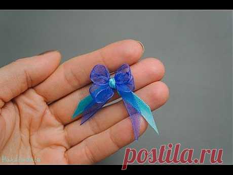 How to Make Tiny Bow - DIY &amp; Crafts - Handimania