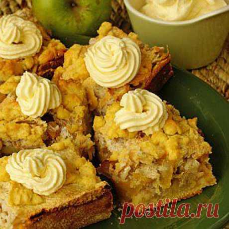 Яблочный пирог с грецкими орехами по-провански рецепт – французская кухня: выпечка и десерты