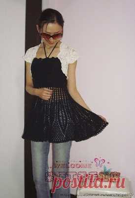 CARAMELO DE CROCHET: falda en crochet