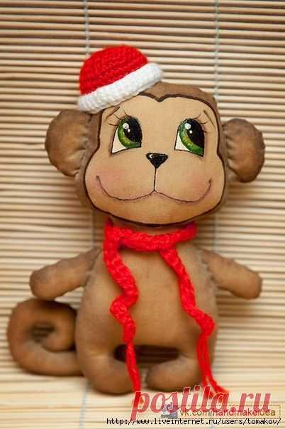 Кофейные обезьянки. Выкройка