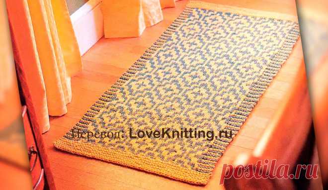 Коврик-мозика | Loveknitting.ru