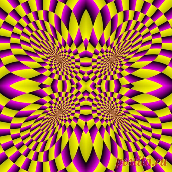 И всё-таки, не все они вертятся! 
Оптические иллюзии движения: 10 взрывов мозга | Журнал Популярная Механика