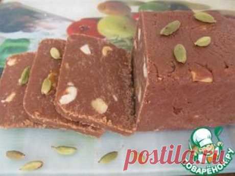 Фадж с кардамоном и кешью - кулинарный рецепт