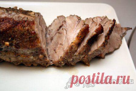 Запеченное мясо в мультиварке
