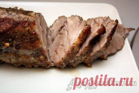 Запеченное мясо в мультиварке