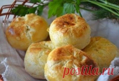 Как приготовить кныши из слоёного теста с картошкой - рецепт, ингредиенты и фотографии