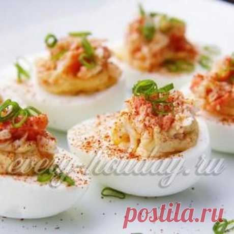 Фаршированные яйца - 25 вариантов вкусной начинки.