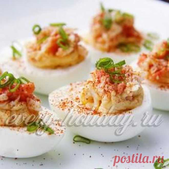 Фаршированные яйца - 25 вариантов вкусной начинки.