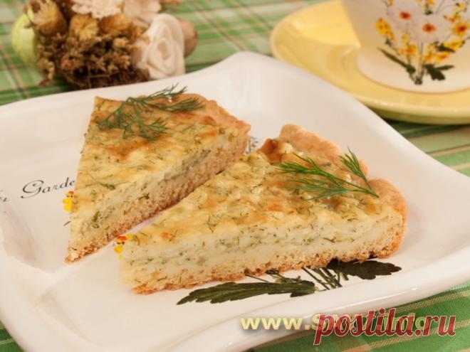 Невероятно вкусный пирог с сыром и творогом